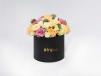 Mix Roses in Black Box