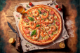 Seafood Pizza
