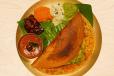 Ghee Garlic Masala Dosa