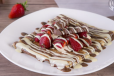 Crepe With Kinder And Fruits