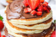Pan Cake With Nutella