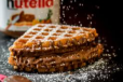 Waffle With Nutella