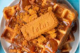 Waffle With Lotus