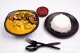 Kare Kare Seafood  With Rice