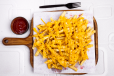 Crickle Cut Fries With Cheese
