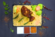 Mirache Special Rice With Smoked Chicken Tandoori