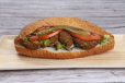 Bun Falafel Sandwich