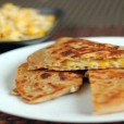 Cheese With Corn Paratha