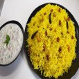 Lemon Rice with Raita