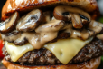 Fully Loaded Smashed Beef Burger