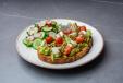 Avocado Toast With Mozzarella And Cherry Tomatoes