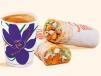 Grilled Chicken avocado Wrap With Choice of Drink 