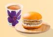 Chicken Chapli Bun Kebab with Choice of Drink 