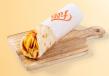 Egg and Chips Paratha Roll 
