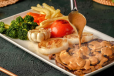 Beef Steak With Mushroom Sauce