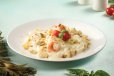 Seafood Macaroni In Mix Sauce