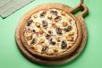 High Protein Mushroom and Chicken Steak Pizza