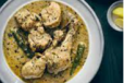 Chicken White Handi Plate