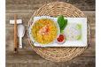 Thai Yellow Crab Curry Masala With Rice