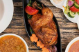 Roasted Chicken with Black-Eyed Bean