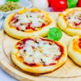 Plate Pizza Roll