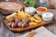 Cheese Stuffed Kebabs