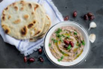 Hummus with Roti