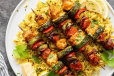 Chicken Kabab With Rice