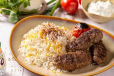 Mutton Kabab With Rice