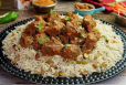 Mutton Tikka With Rice