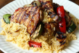 Chicken Charcoal With Rice