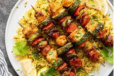 Chicken Kabab With Rice
