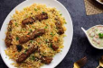 Mutton Kabab With Rice