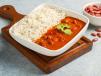 Rajma Jeera Rice and Salad