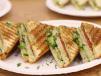 Vegetable Club Sandwich 3 Layer