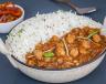 Chole Chawal and Salad