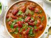 Plain Desi Ghee Paratha 2 Pcs, Rajma Masala, Raita And Salad