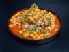 Samosa Chaat With Choley