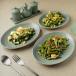 STIR FRIED GREENS WITH GARLIC CLOVES