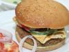 Daal with egg bun kebab