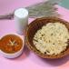 Soya Masala Chaap with Kulcha and Butter Milk