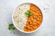 Chana Masala with Chawal