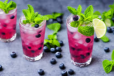 Blueberry Mojito