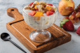 Mix Fruit With Ice Cream