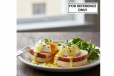 Eggs Benedict With Turkey Breast (286 Kcal)