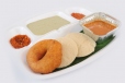 Idly (2 Pieces) + Vada (1 Piece)