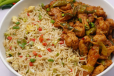 Chilli Chicken With Veg Fried Rice