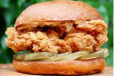 Chicken Thighs Combo Sandwich