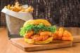 Cheetos Burger Sandwich
