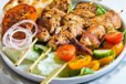 Shish Taouk Arabic Plate